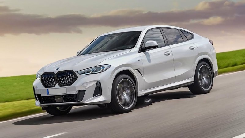 BMW x6m 2020 Competition черный