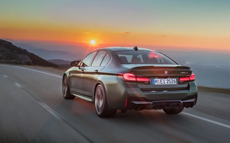 BMW m5 CS 2021 Green