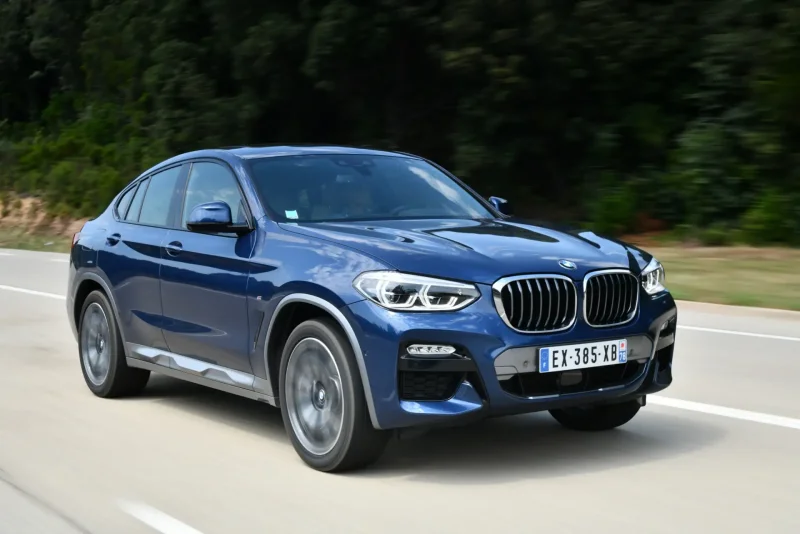 BMW x4 синий Фитоник