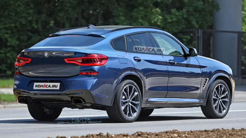 Новый BMW x4 2022