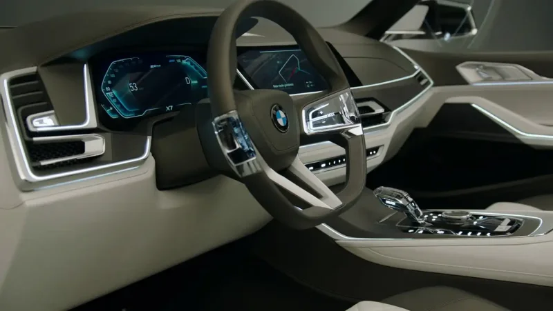 BMW x7 2023 салон