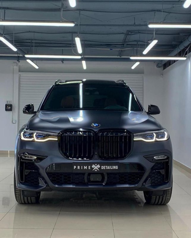 BMW x7 черный антихром