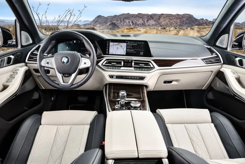 BMW x7 2020 салон