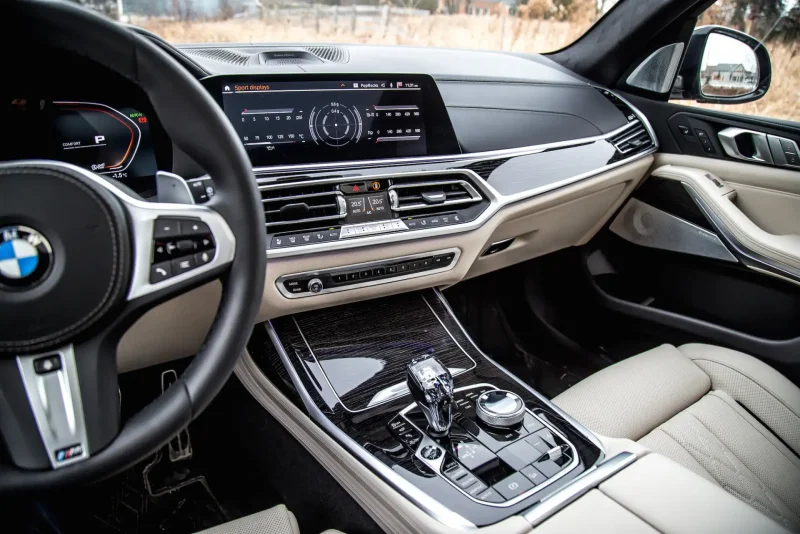 BMW x7 2020 салон