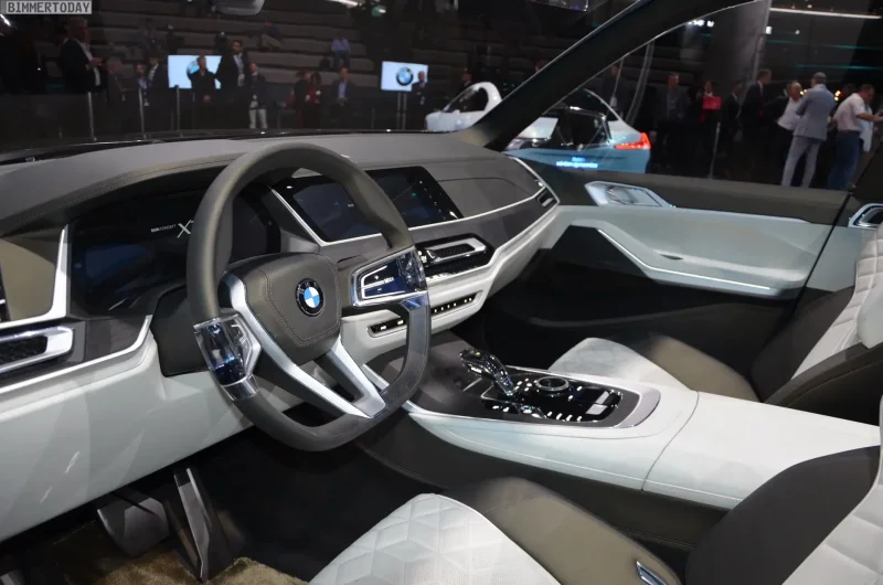 BMW x7 2017 салон