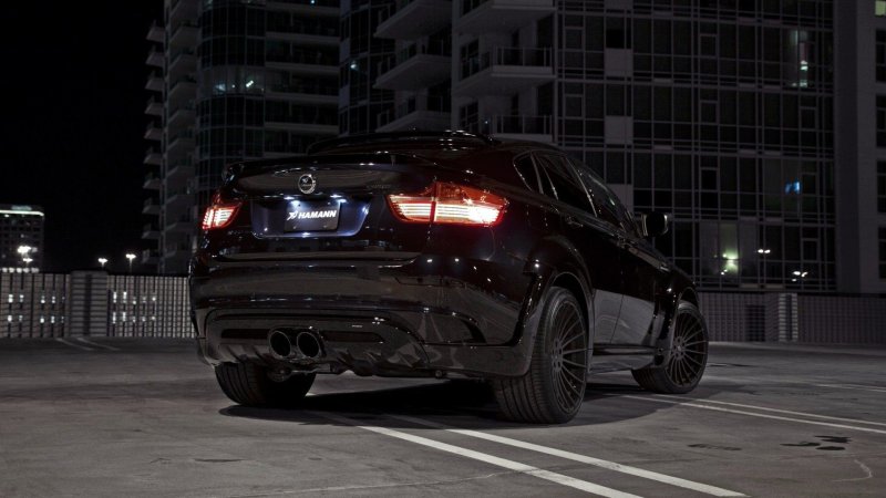 BMW x6m e71 чёрный