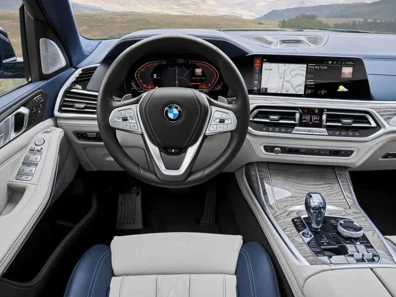BMW x7 салон
