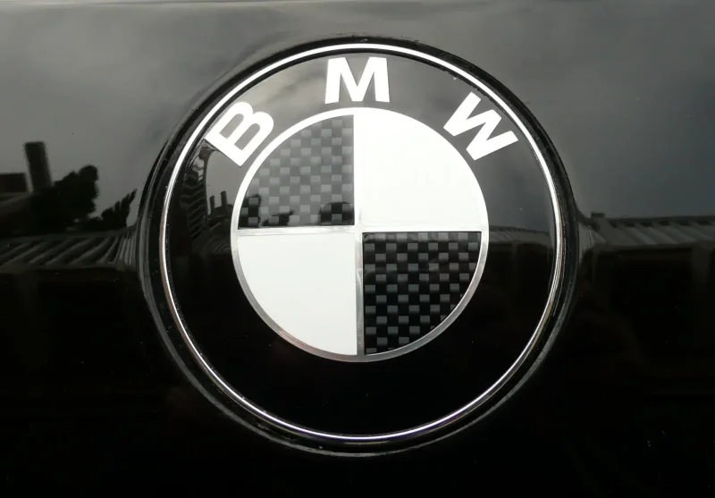 BMW logo 4k