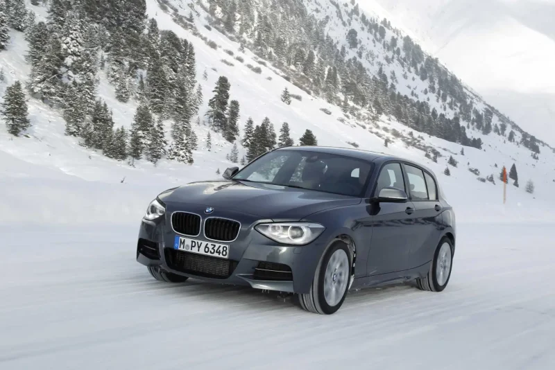 BMW f20 зима