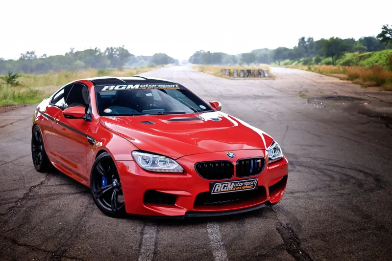 BMW m6 Red