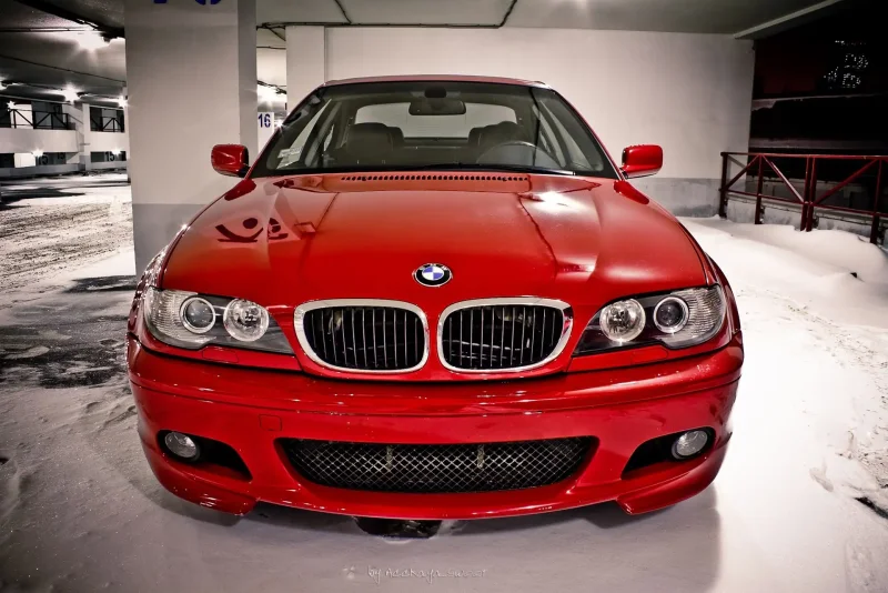 БМВ x6 красная