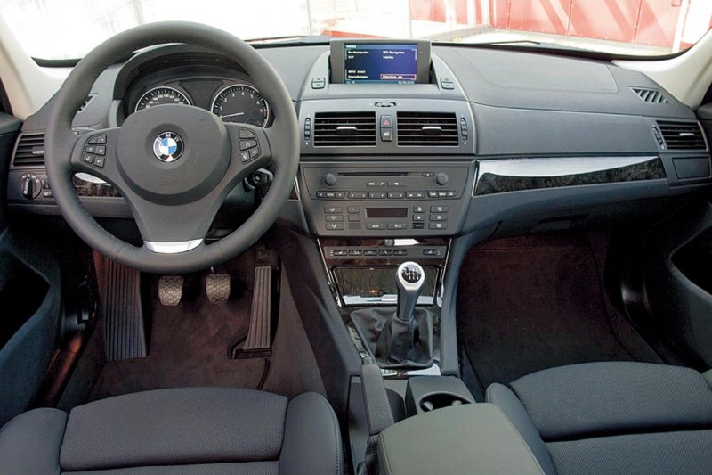 BMW x3 2008 салон