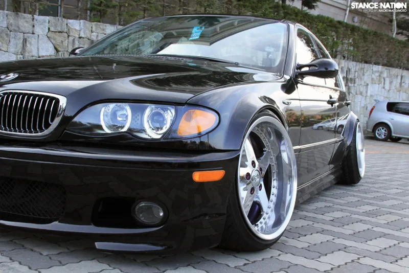 BMW e46 Restyling Black