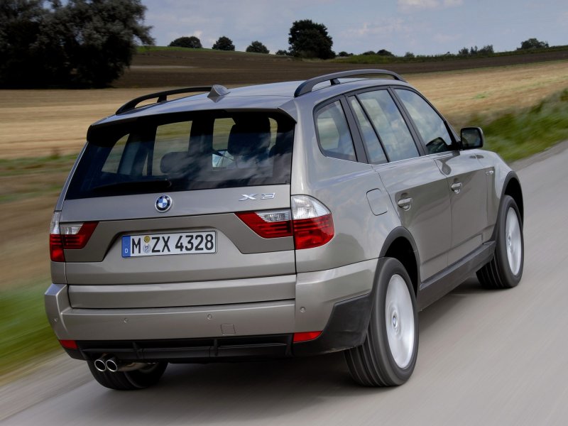 BMW x3 e83 Рестайлинг