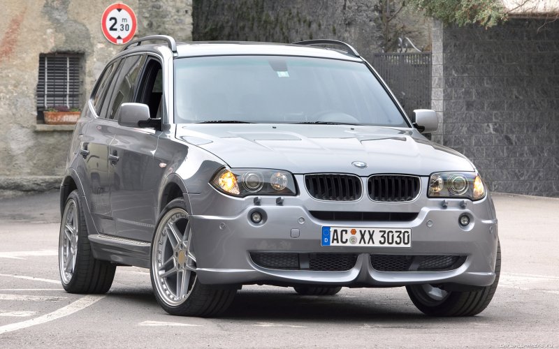 BMW x3 e83 аэродинамический обвес