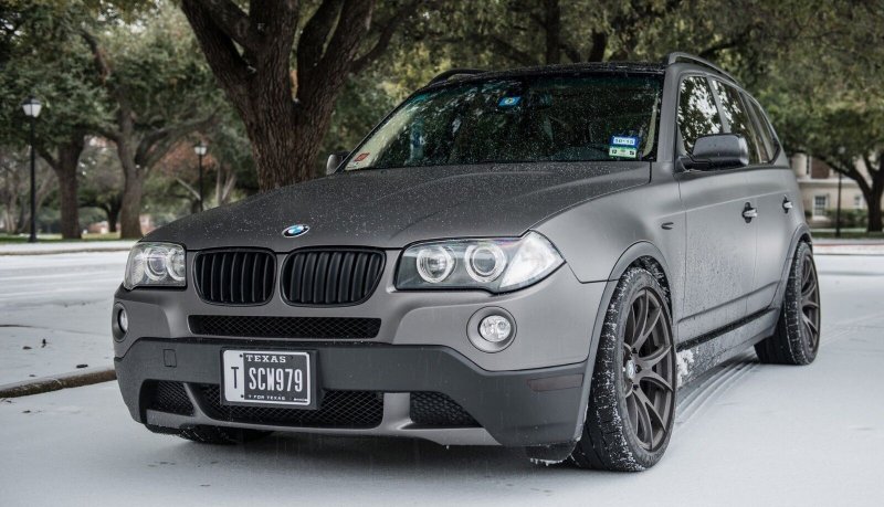BMW x3 e83 аэродинамический обвес