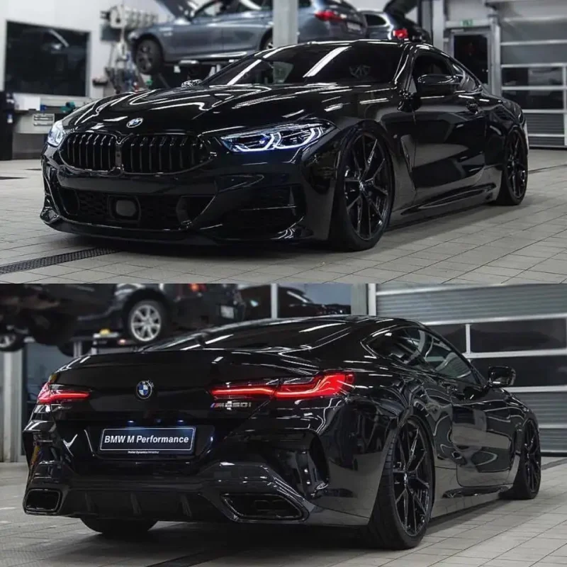 BMW m850i черная