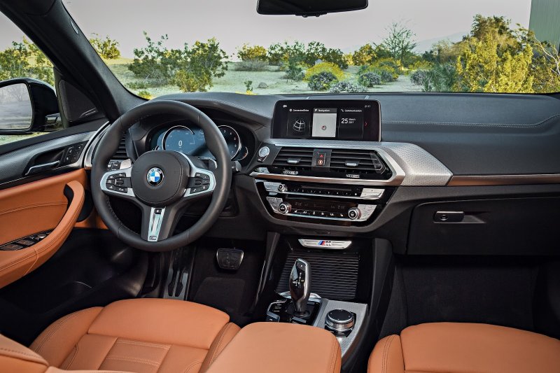 BMW x3 2020 салон