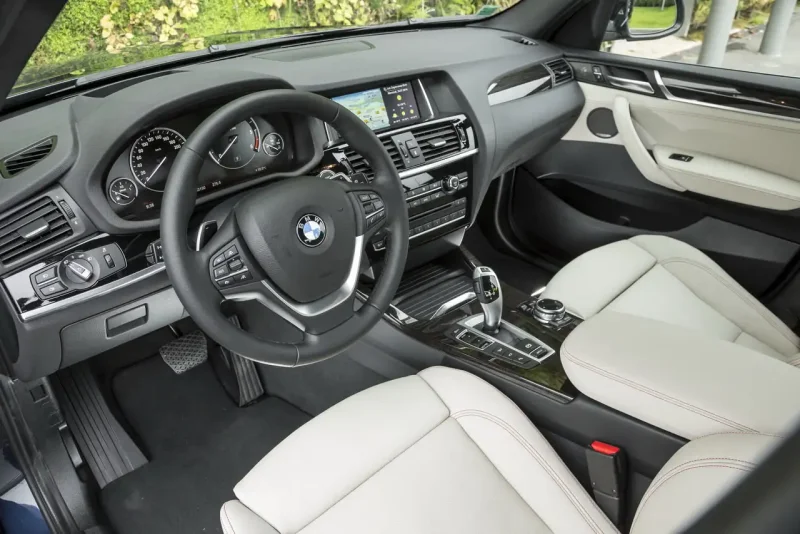 BMW x3 2016 салон