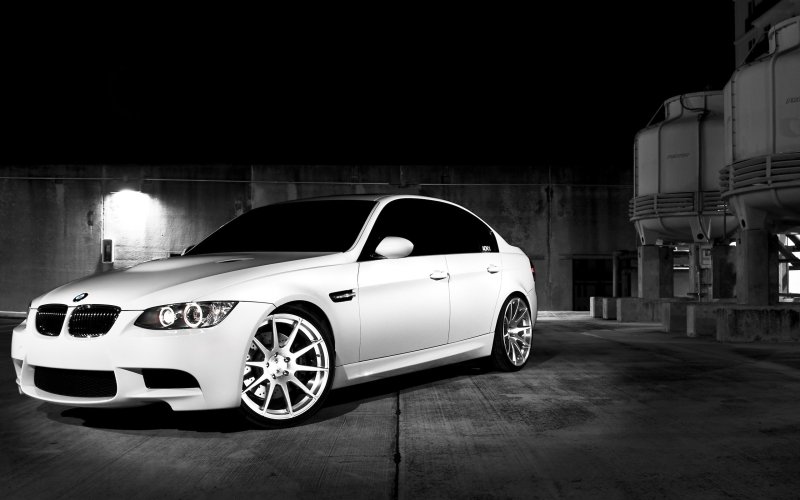 BMW m3 e90 белый