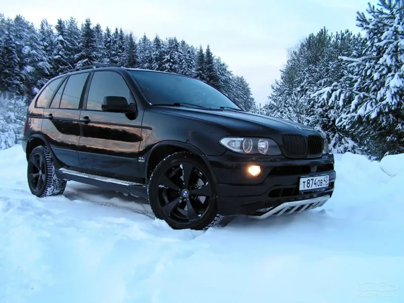 BMW x5 e53 черный
