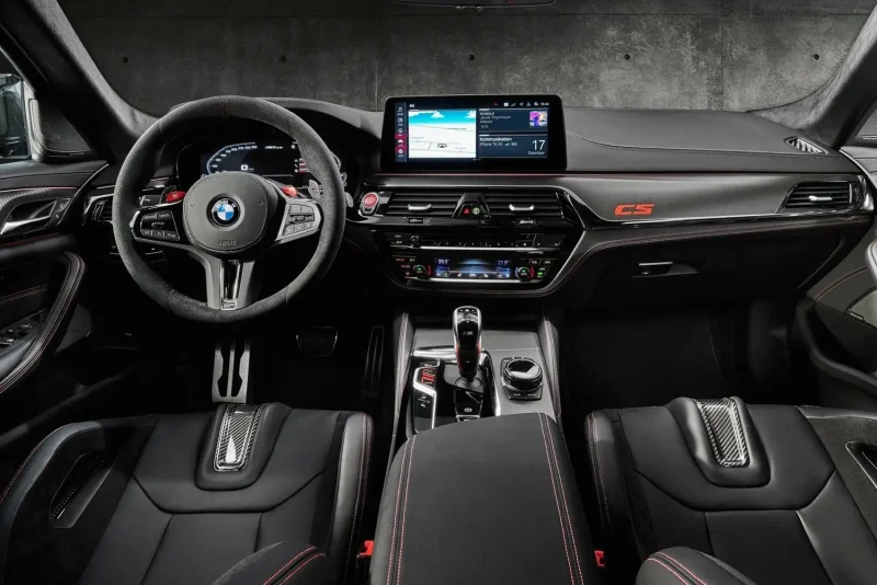 BMW m5 Competition 2020 салон