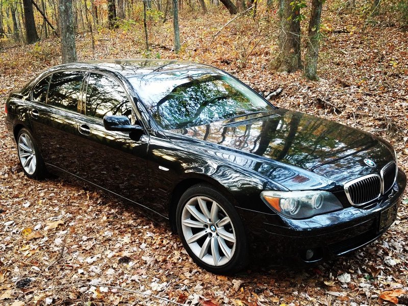 БМВ 750 li 2008 салон