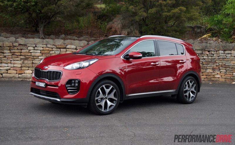 Kia Sportage красный 2018