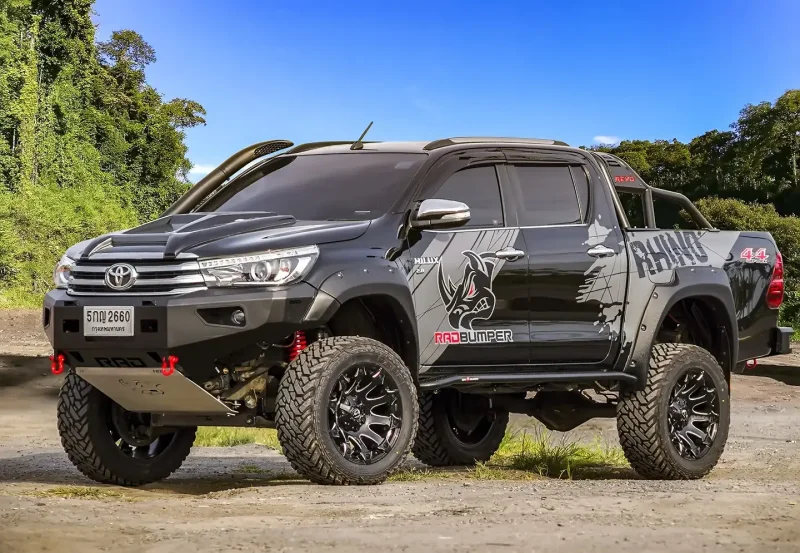 Toyota Hilux 2014 off Road Tuning