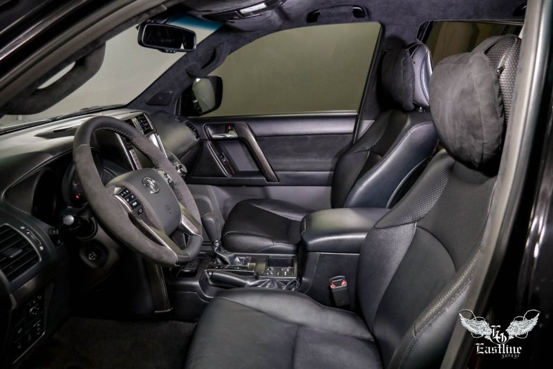 Салон кожа алькантара Camry 40