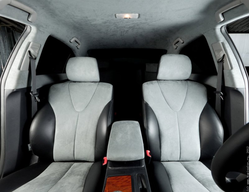 Toyota Camry салон Alcantara