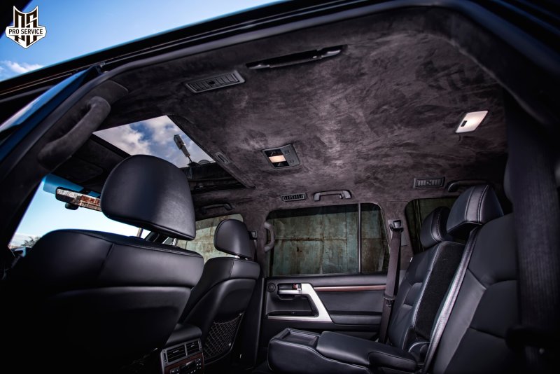 Салон кожа алькантара Camry 40