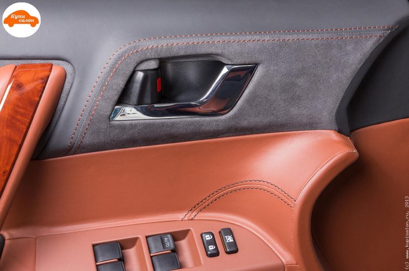 Toyota Chaser салон алькантара