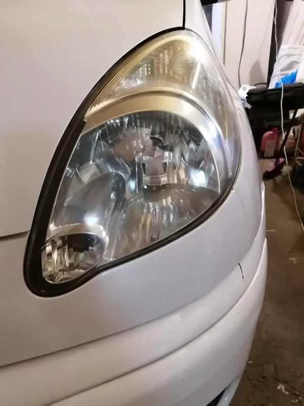 Полировка фар Toyota Funcargo