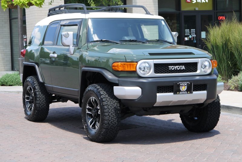 Toyota FG Cruiser 2020 зеленый