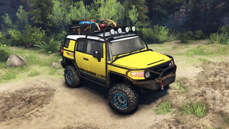 Toyota Land Cruiser Prado Offroad Tuning