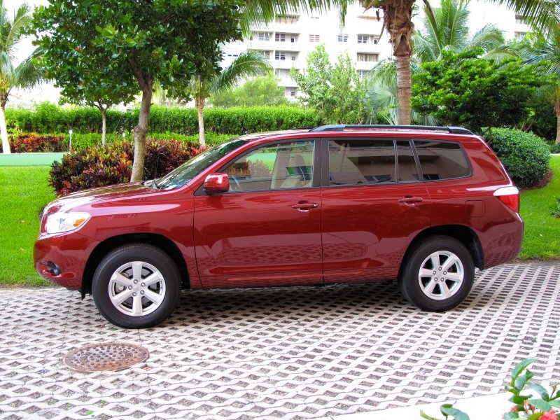 Used Toyota Highlander 2008 Red