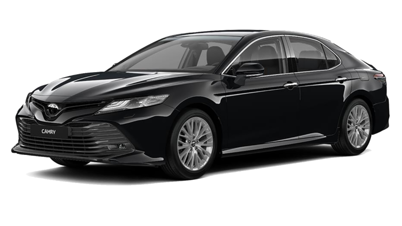 Toyota Camry 2021 черная