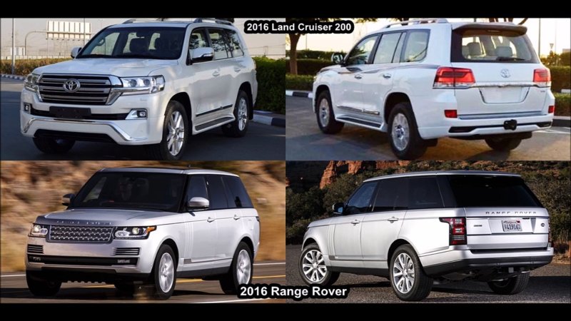 Range Rover vs Land Cruiser