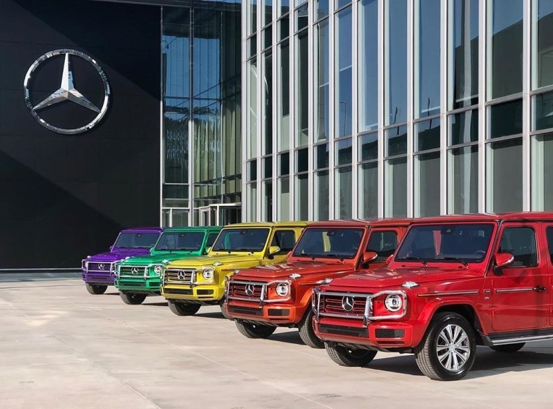 Мерседес g63 AMG тонированный