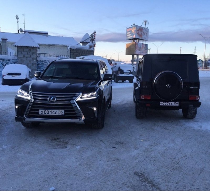 Lexus LX 570 бандит