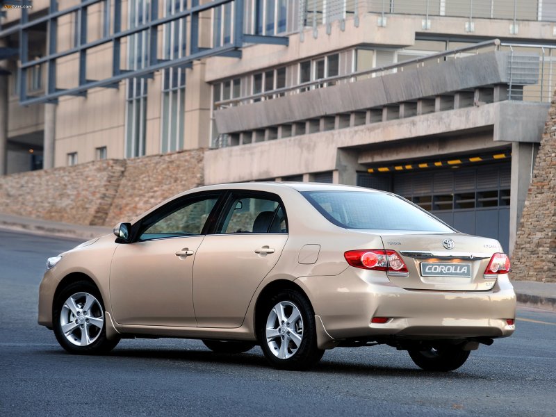 Toyota Corolla za-spec 2010