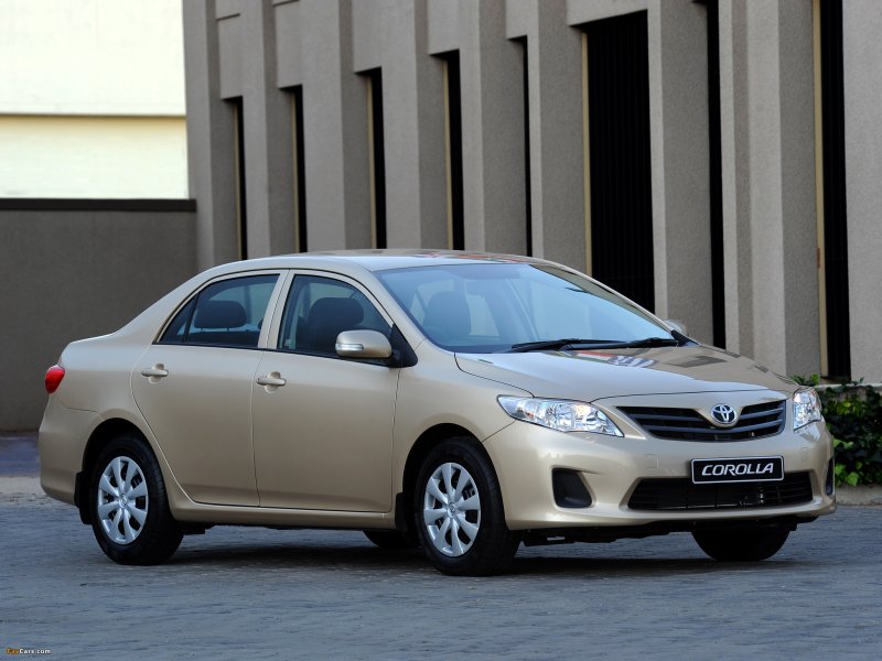 Toyota Corolla za-spec 2010