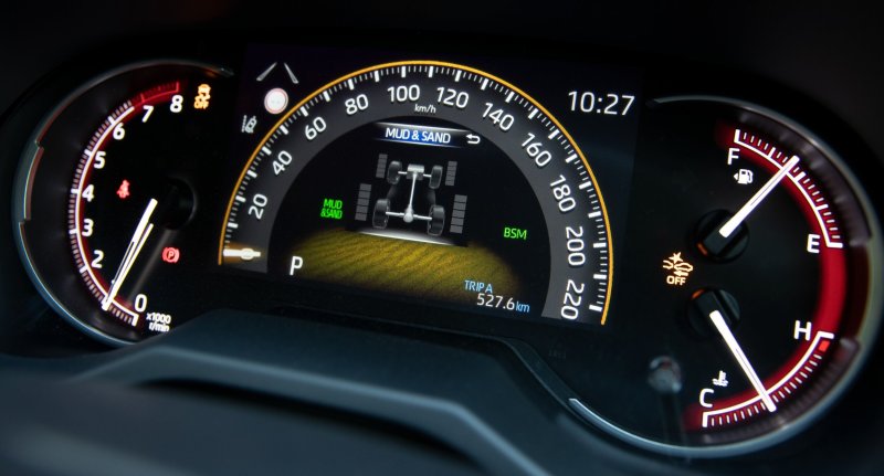 Rav4 приборная панель 2020