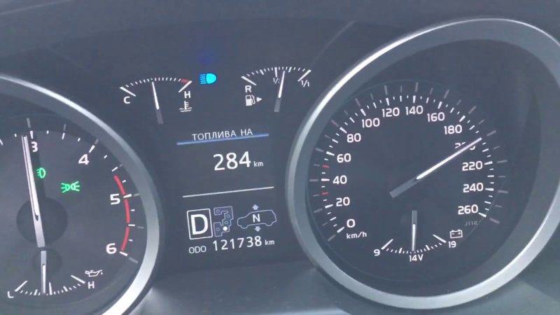 LC 200 спидометр