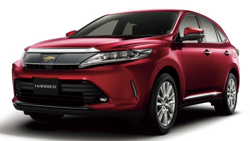 Toyota Harrier III 2016 Black