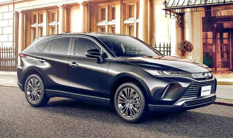 Toyota Harrier с кузовом