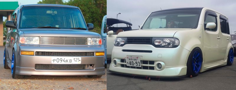 Nissan Cube Toyota BB