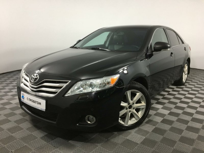 Toyota Camry xv40 черная