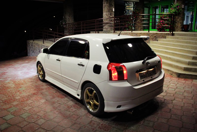 Tuning for Toyota Allex 2002